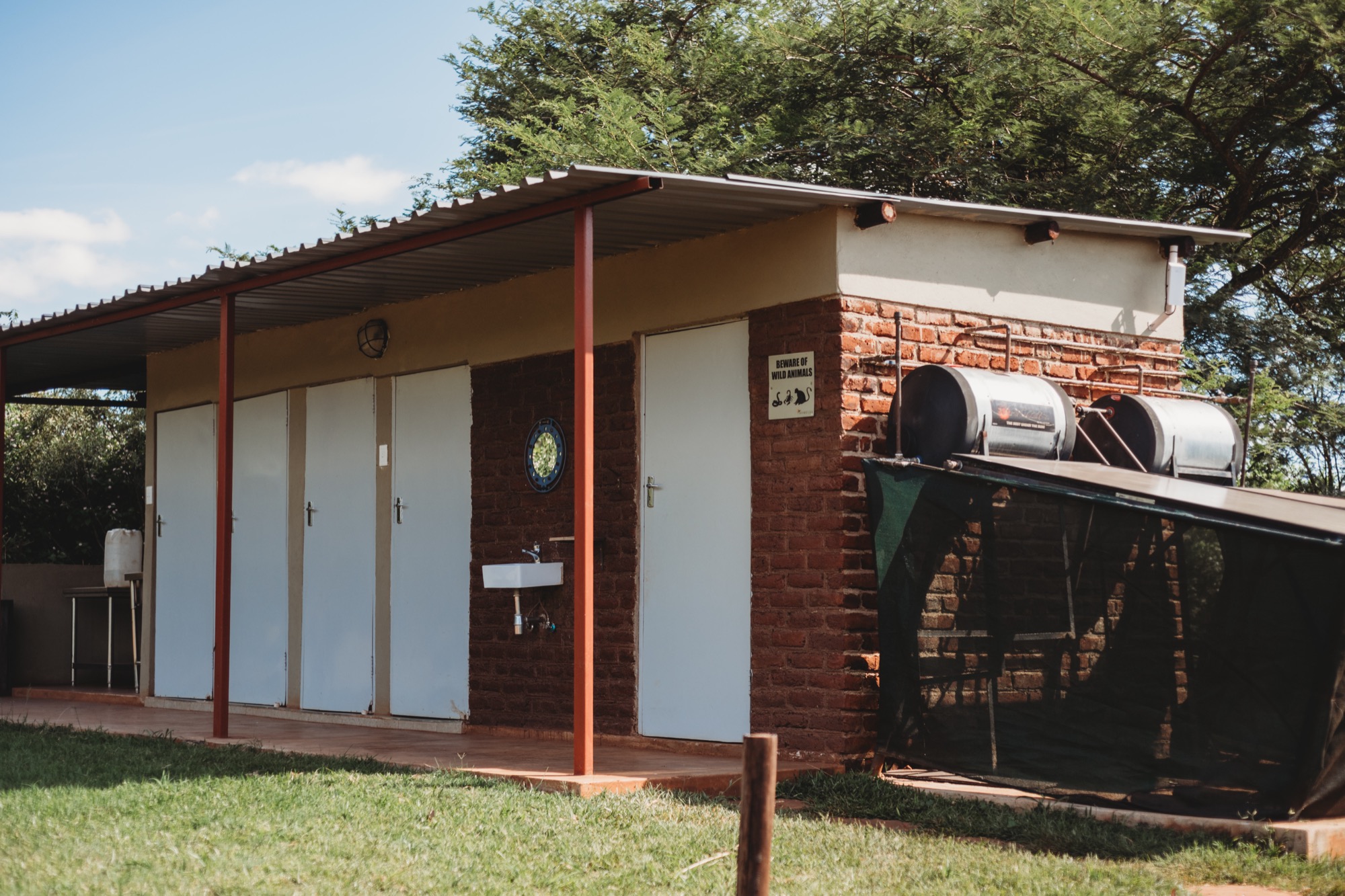 Shared Campsite ablutions